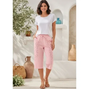 Pantalón Capri 'Frescura Mediterránea'